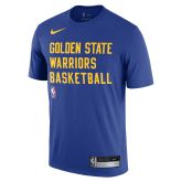Nike NBA Dri-FIT Golden State Warriors Training Tee - Sinine - Lühikeste varrukatega T-särk