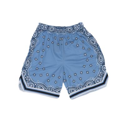 Karl Kani Serif Paisley Mesh Shorts Blue/White/Black - Sinine - Lühikesed püksid