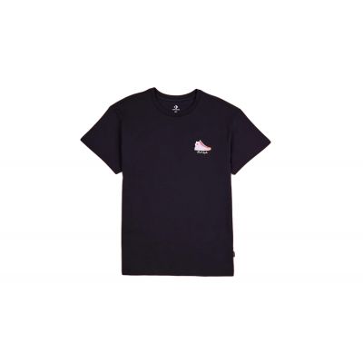 Converse Chuck Taylor High Top Graphic T-Shirt - Must - Lühikeste varrukatega T-särk