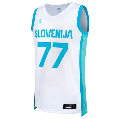 Jordan Slovenia 24 Luka Dončić Limited Home Jersey - Valge - Jersey