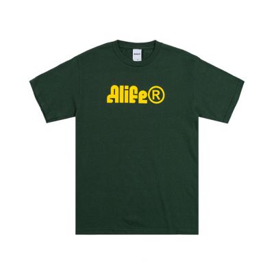 Alife Sphinx Tee Forest Green - Roheline - Lühikeste varrukatega T-särk