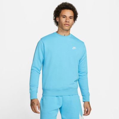 Nike Sportswear Club Crewneck Baltic Blue - Sinine - Kapuutsiga harajuku