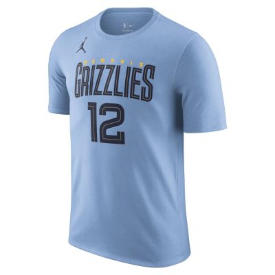 Jordan NBA Memphis Grizzlies Statement Edition Tee - Sinine - Lühikeste varrukatega T-särk