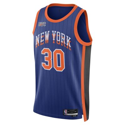 Nike NBA Dri-FIT New York Knicks Julius Randle 2023 Swingman Jersey Rush Blue - Sinine - Jersey