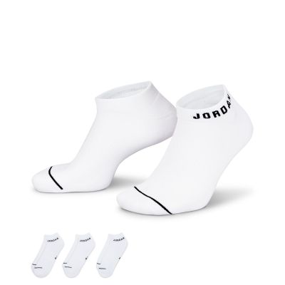 Jordan Everyday No-Show 3-Pack Socks White - Valge - Sokid