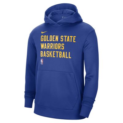 Nike Dri-FIT NBA Golden State Warriors Spotlight Pullover Rush Blue - Sinine - Kapuutsiga harajuku