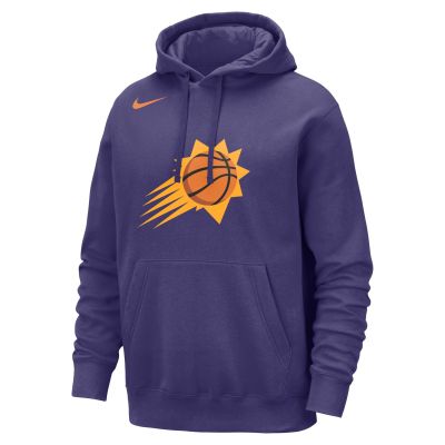 Nike NBA Phoenix Suns Club Pullover Hoodie New Orchid - Lilla - Kapuutsiga harajuku