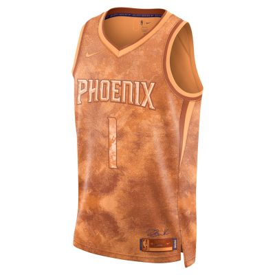 Nike Dri-FIT NBA Devin Booker Phoenix Suns 2023 Select Series Swingman Jersey Fuel Orange - Oranž - Jersey