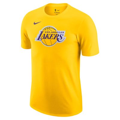Nike NBA Los Angeles Lakers Essential Tee Amarillo - Kollane - Lühikeste varrukatega T-särk