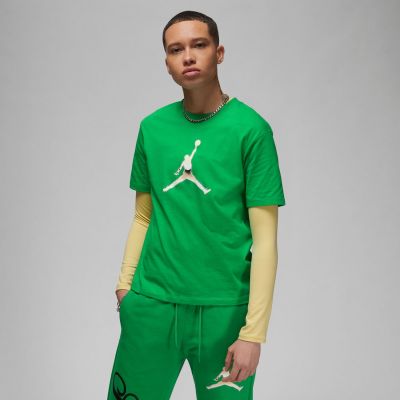 Jordan Wmns Graphic Tee Lucky Green - Roheline - Lühikeste varrukatega T-särk