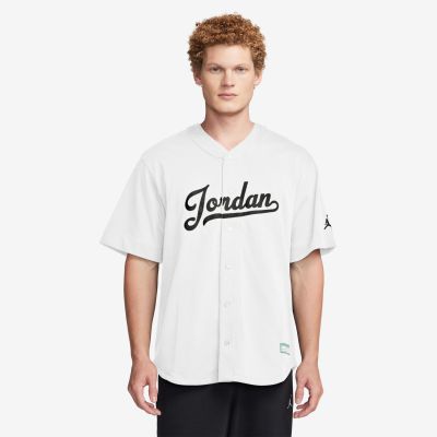 Jordan Flight MVP Baseball Shirt White - Valge - Lühikeste varrukatega T-särk