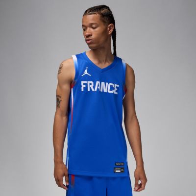 Jordan France Limited Road Basketball Jersey - Sinine - Jersey