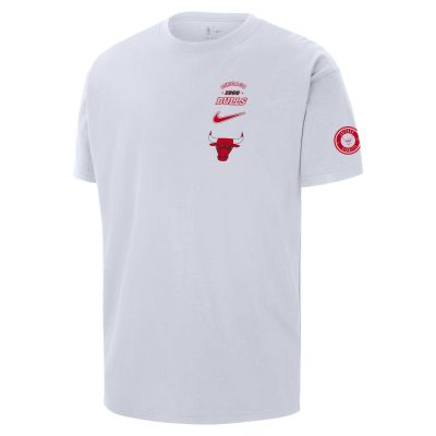 Nike NBA Chicago Bulls Tee - Valge - Lühikeste varrukatega T-särk