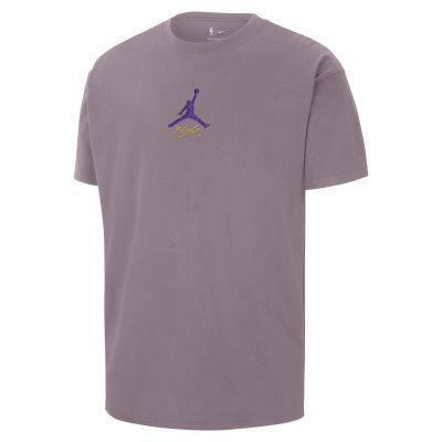 Jordan NBA Los Angeles Lakers Courtside Statement Edition Purple Smoke - Lilla - Lühikeste varrukatega T-särk