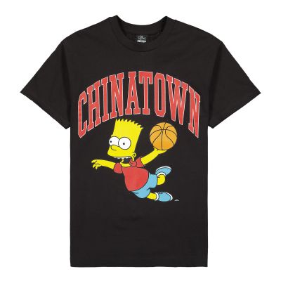 The Simpsons X Chinatown Market Air Bart Arc T-Shirt Black - Must - Lühikeste varrukatega T-särk