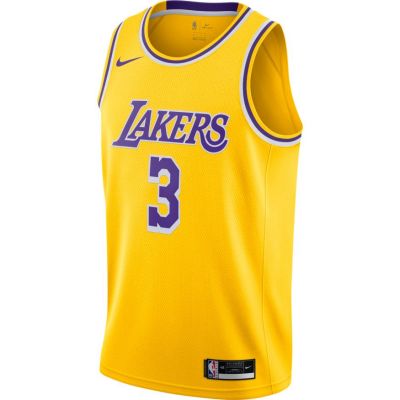 Nike Anthony Davis LA Lakers Icon Edition 2020 Jersey - Kollane - Jersey