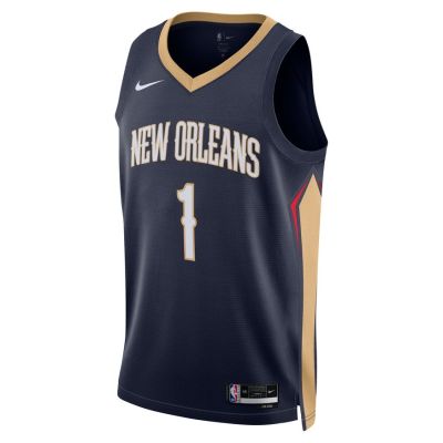 Nike Dri-FIT NBA New Orleans Pelicans Icon Edition 2022/23 Swingman Jersey - Sinine - Jersey