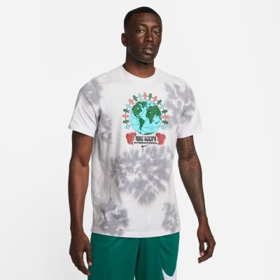 Nike Hoops International Tee - Lilla - Lühikeste varrukatega T-särk