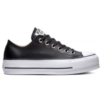 Converse Chuck Taylor All Star Lift Clean Leather Low Top - Must - Tossud