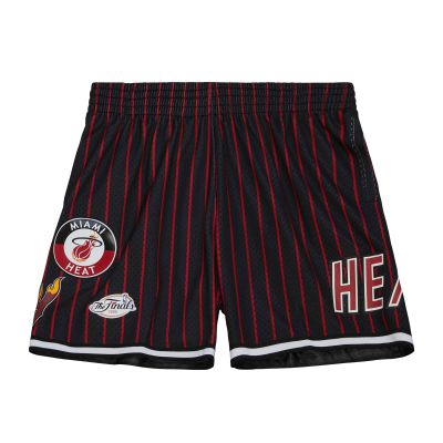 Mitchell & Ness NBA Miami Heat Hometown Mesh Shorts - Must - Lühikesed püksid