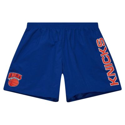 Mitchell & Ness NBA New York Knicks Team Heritage Woven Shorts - Sinine - Lühikesed püksid