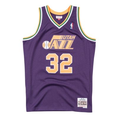 Mitchell & Ness NBA Swingman Jersey Utah Jazz Karl Malone - Lilla - Jersey