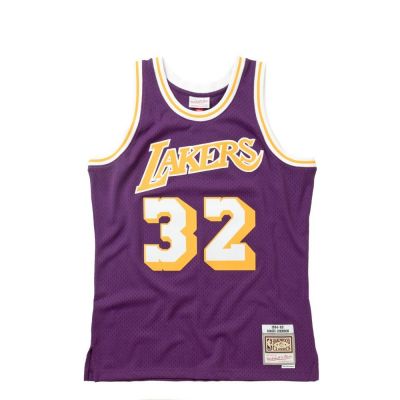 Mitchell & Ness NBA Swingman Jersey Los Angeles Lakers Magic Johnson Purple - Lilla - Jersey