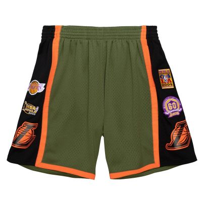 Mitchell & Ness Flight LA Lakers 2009 Swingman Shorts - Roheline - Lühikesed püksid