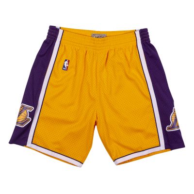 Mitchell & Ness NBA Swingman Shorts Los Angeles Lakers - Kollane - Lühikesed püksid