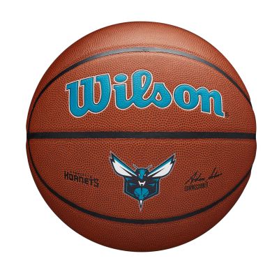 Wilson NBA Team Alliance Basketball Charlotte Hornets Size 7 - Pruun - Pall
