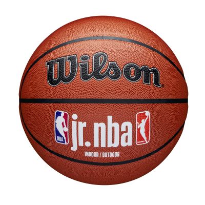 Wilson JR NBA Fam Logo Indoor Outdoor Basketball - Pruun - Pall