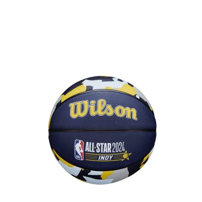 Wilson 2024 NBA All Star Mini Basketball Multicolor Size 3 - Mitmevärviline - Pall