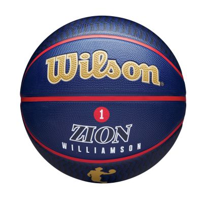 Wilson NBA Player Icon Outdoor Basketball Zion Size 7 - Sinine - Pall