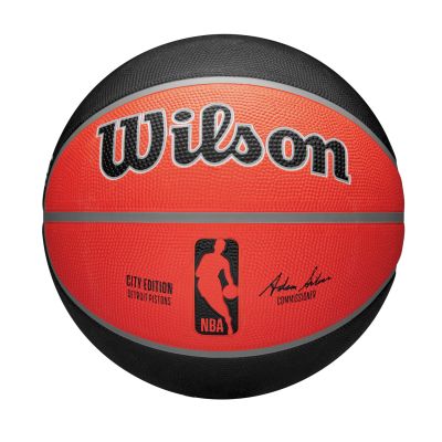 Wilson 2023 NBA Team City Edition Detroit Pistons Size 7 - Oranž - Pall